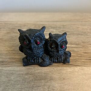 Coal Owl Figurine KY Koal Krafters Appalachian Decor Mining Gift Sculpture Mini